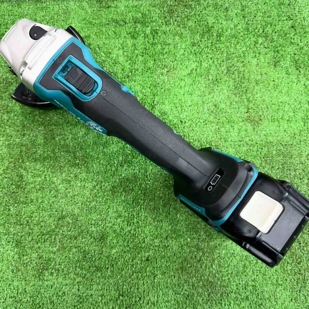【中古】 マキタ makita 18V 100mm コードレスディスクグラインダ GA404DZ 本体 + バッテリ  BL1860B 切削 研磨 【桶川店】