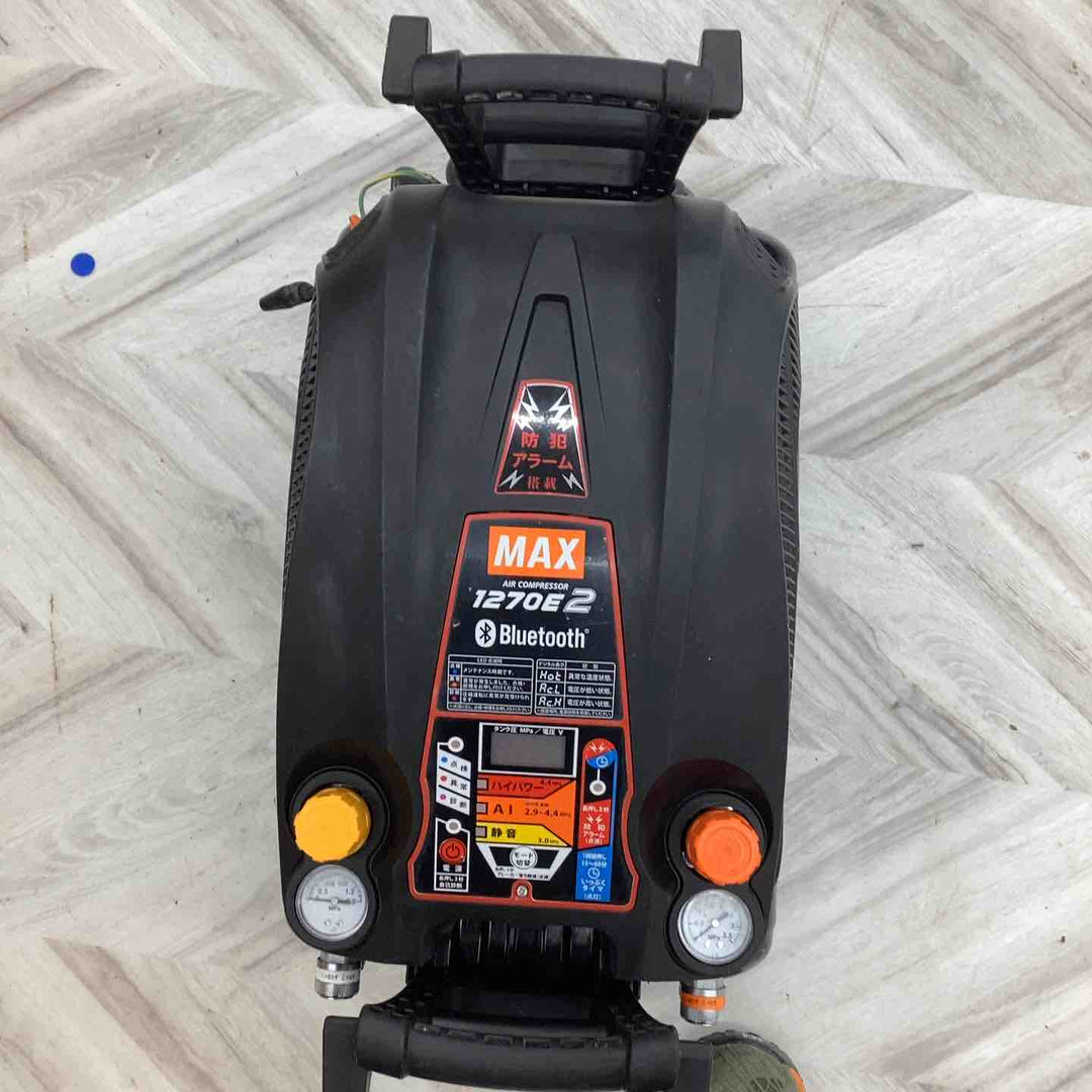 ★マックス(MAX) エアコンプレッサー AK-HL1270E2_ブラック【越谷店】