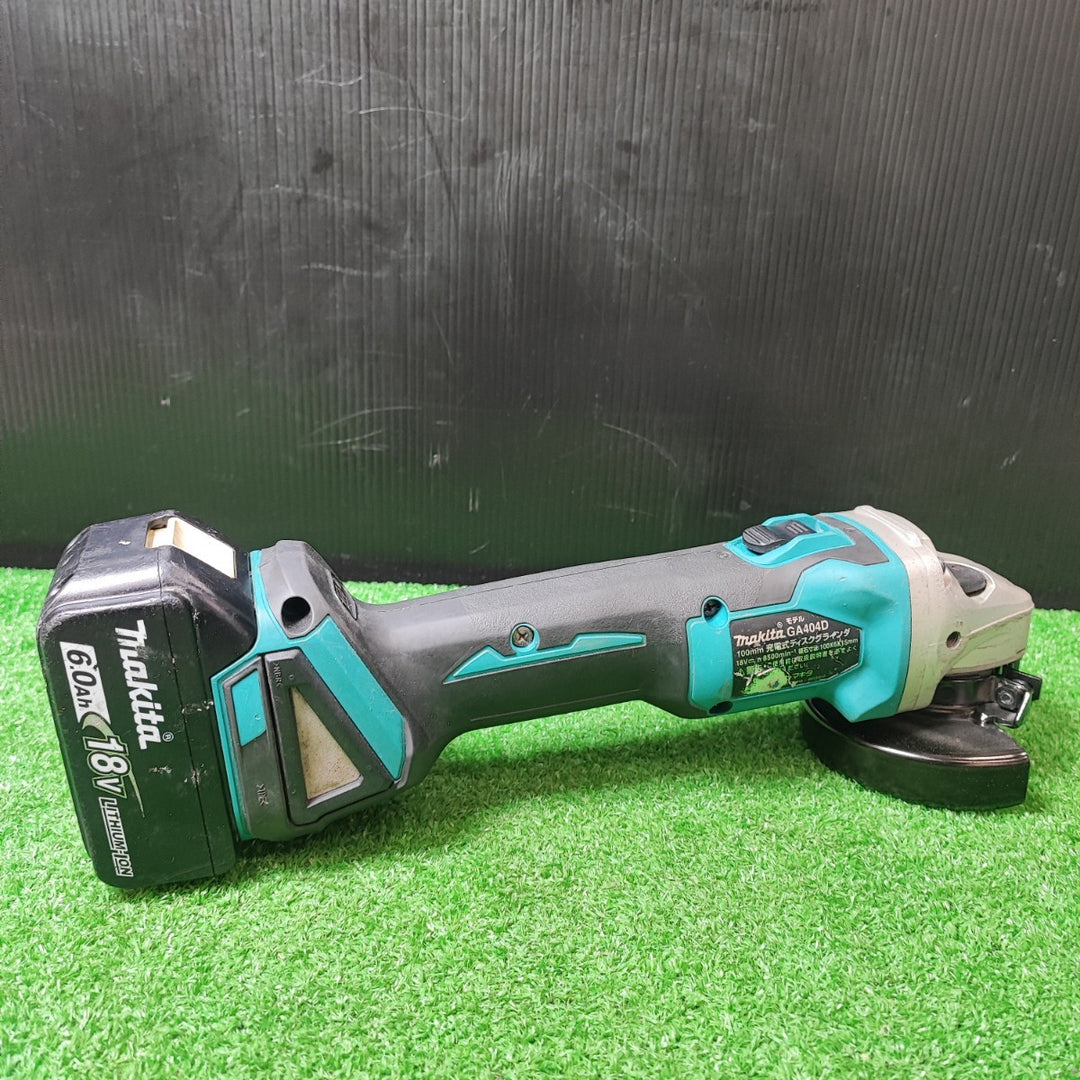 ☆マキタ(makita) 100mmコードレスディスクグラインダー GA404DZ【岩槻店】