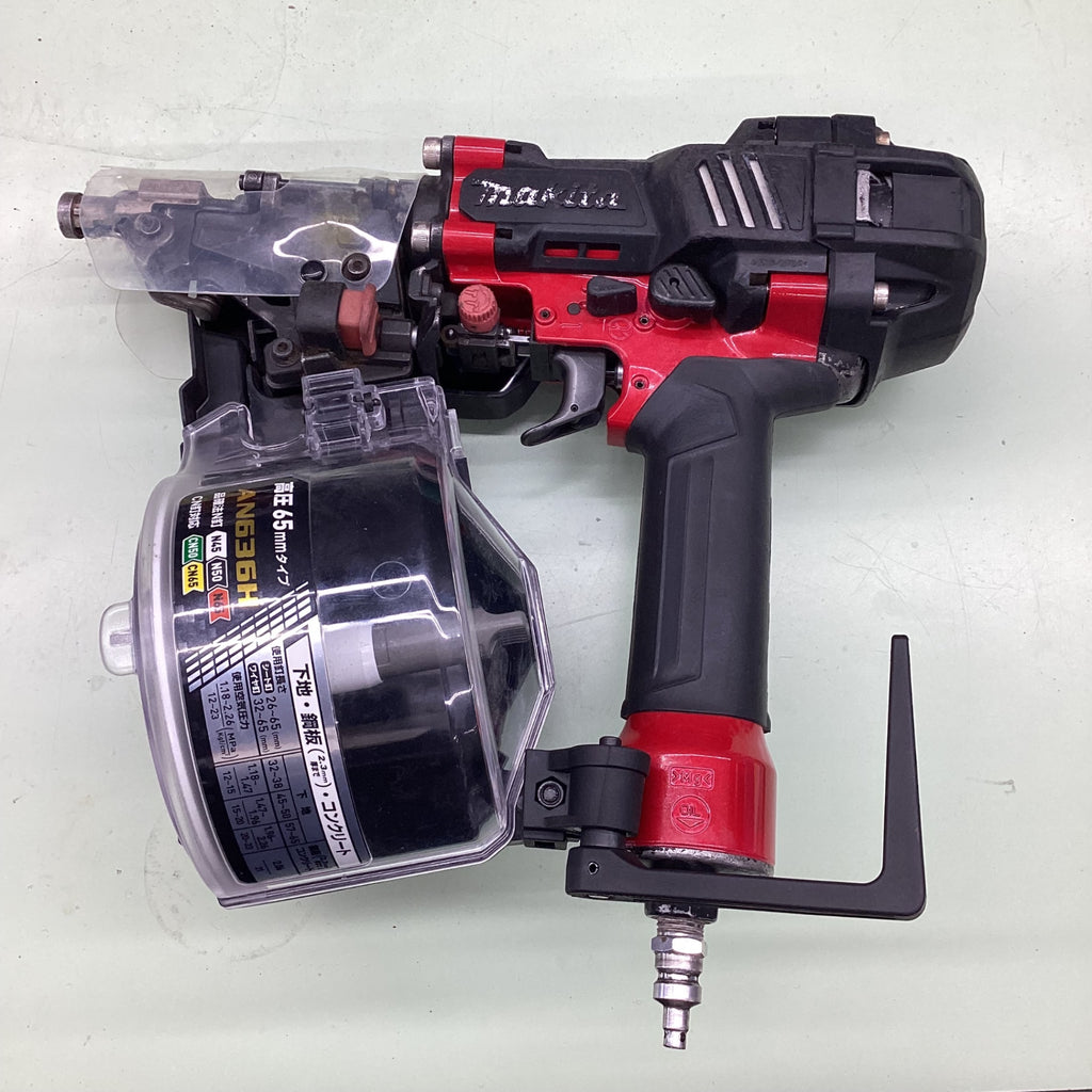 ☆マキタ(makita) 高圧エア釘打ち機 AN636H メーカーOH済 【越谷店 