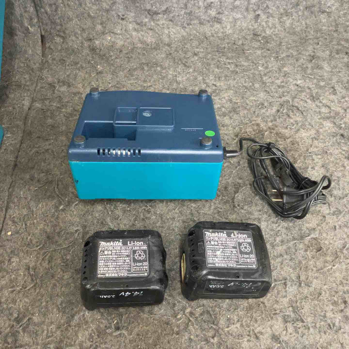 【現状品】★マキタ(makita) コードレスインパクトドライバー TD130DRFXR ケース(14.4V3.0Ahバッテリー*2[98(寿1/4)][91(寿0/4)]、充電器)【鴻巣店】