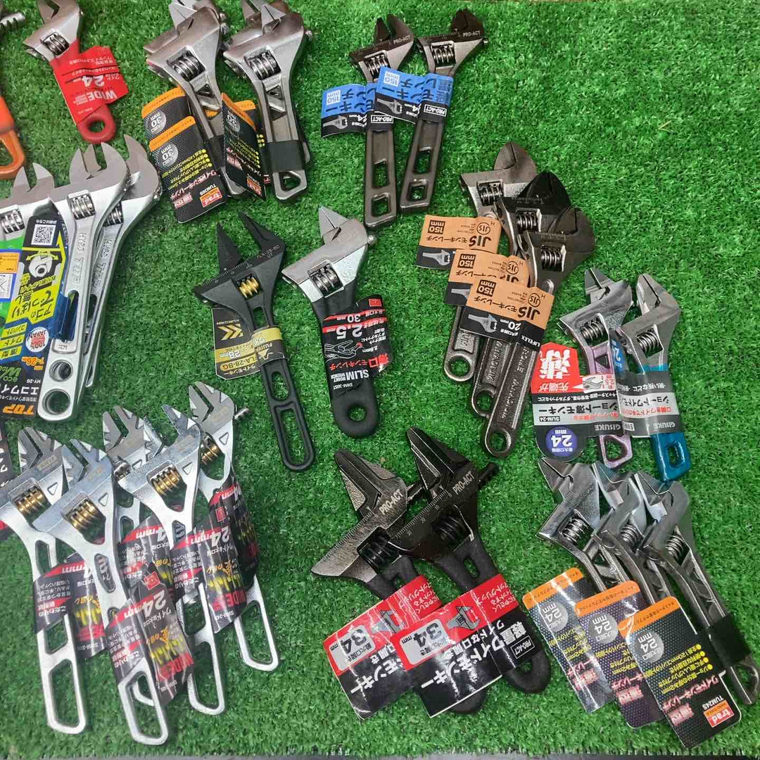 【未使用】モンキーレンチ80個まとめ売り 格安☆ ロブスター スーパーツール TOP 様々 24mm 30mm 36mm等 軽量 薄型 ショート 様々【川越店】