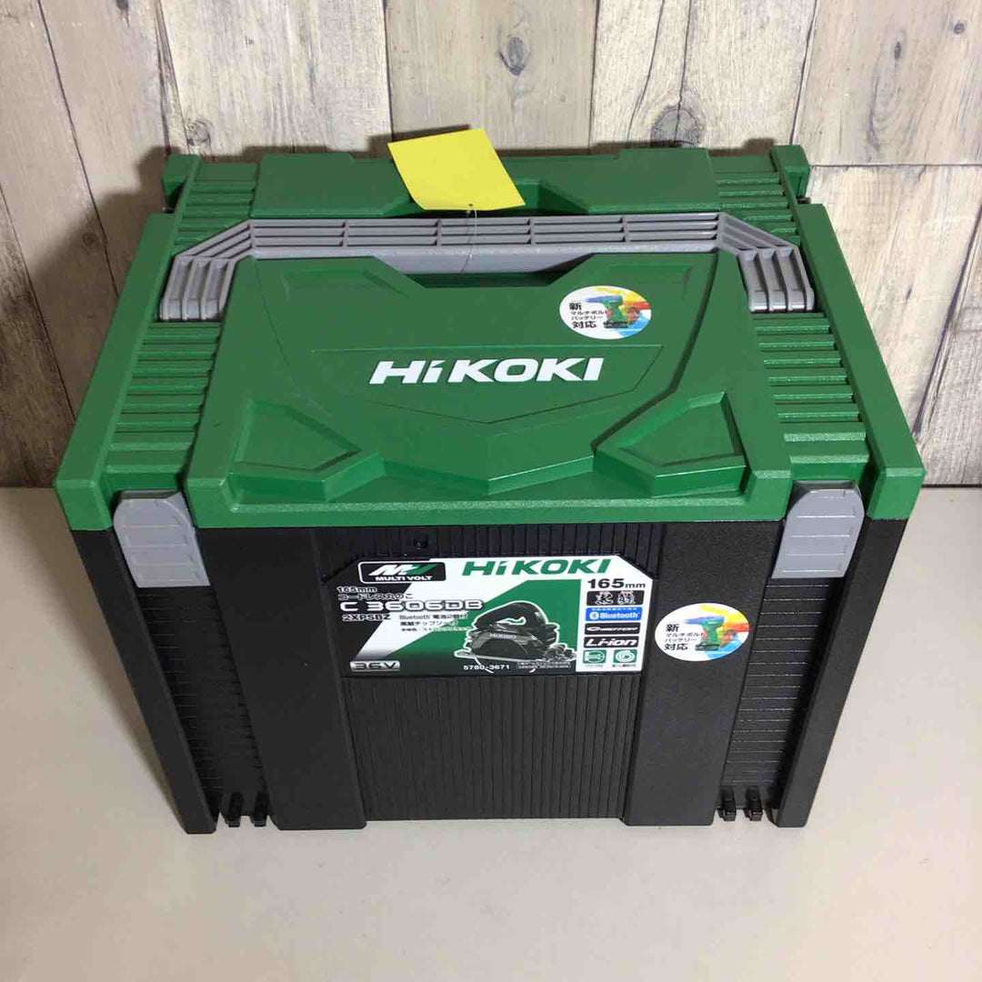 ★ハイコーキ(HIKOKI ※旧:日立工機) コードレスマルノコ C3606DB(2XPSBZ)【戸田店】