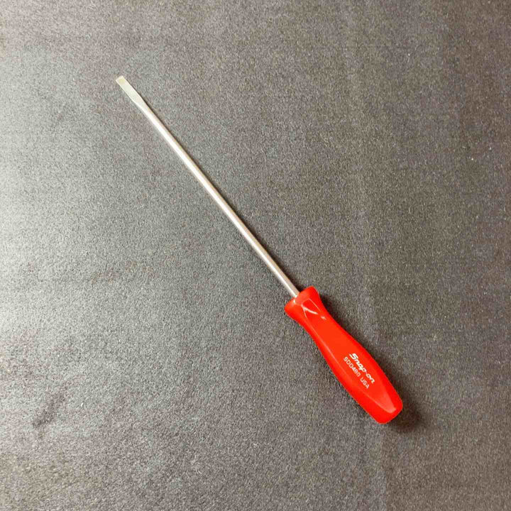 【中古品】 スナップオン(Snap-on) SDD4160 SDD4120 マイナスドライバー レッドグリップ 9本セット 【東大和店】