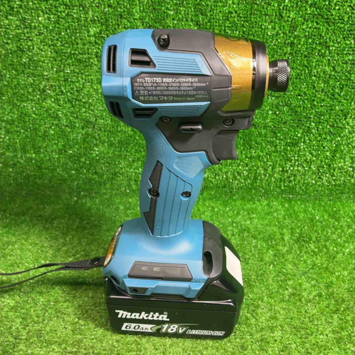 マキタ(makita) コードレスインパクトドライバー TD173DGXPB LXT20周年記念限定カラー  プレミアムブルー【藤沢店】