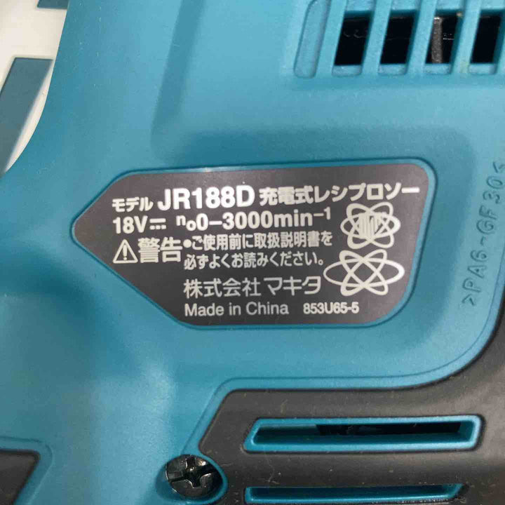 ★マキタ(makita) コードレスレシプロソー JR188DRGX【柏店】