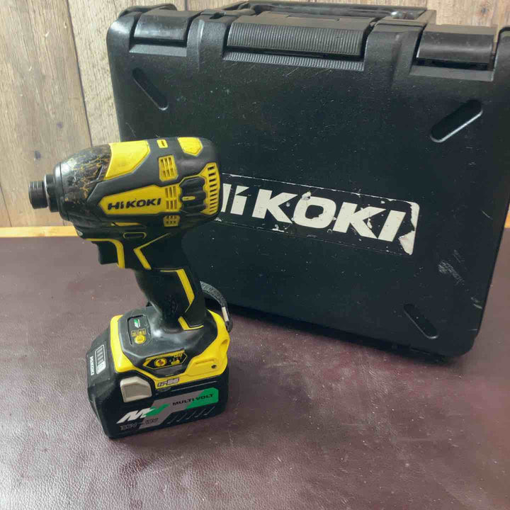 【中古品】 ハイコーキ(HIKOKI ※旧:日立工機) コードレスインパクトドライバー WH36DA(NNBY) 【東大和店】