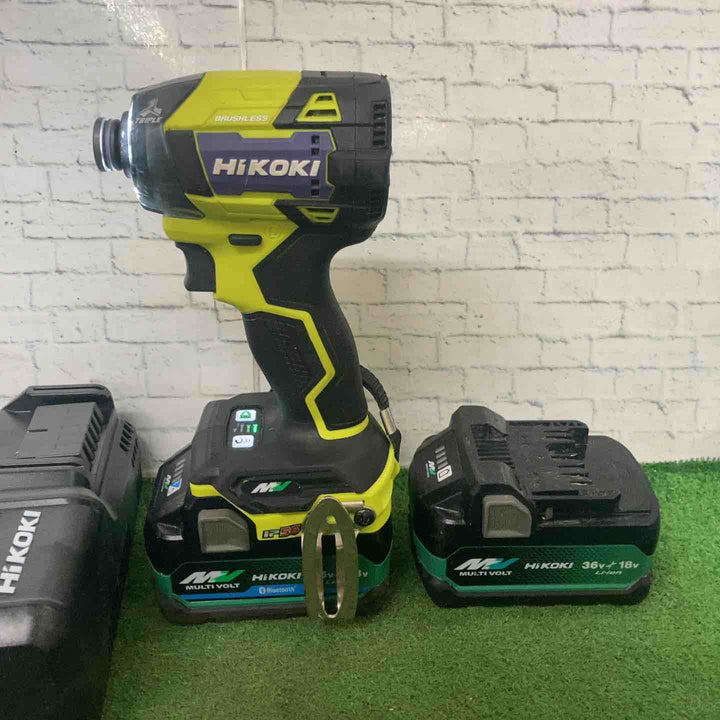 ★ハイコーキ(HIKOKI ※旧:日立工機) コードレスインパクトドライバ スパイダーイエロー WH36DD(2XHYSZ)【町田店】
