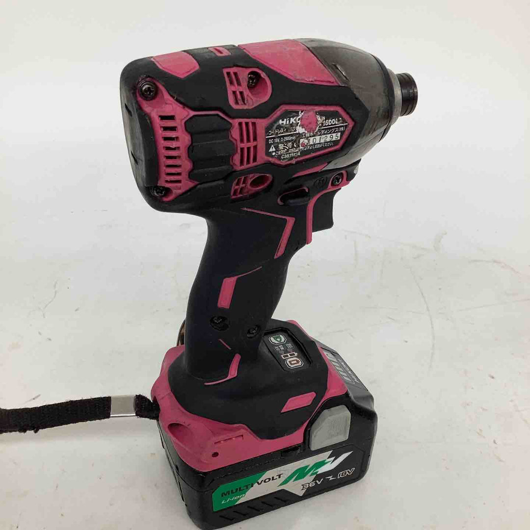 ★ハイコーキ(HIKOKI ※旧:日立工機) コードレスインパクトドライバー WH18DDL2(2LXPK)(R)【狭山】