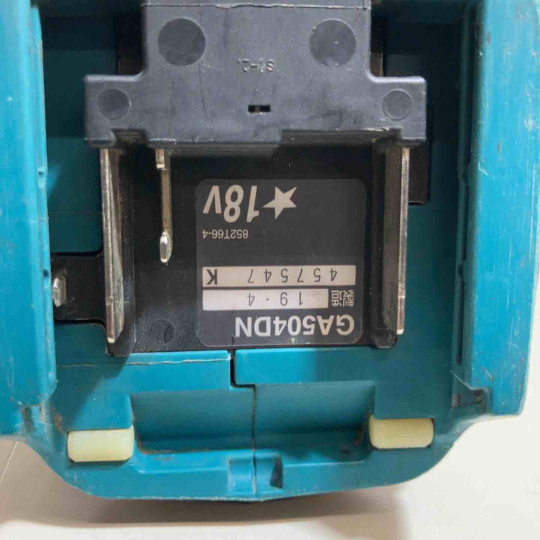 ☆マキタ(makita) 125mmコードレスディスクグラインダ GA504DZN (GA504DN　本体のみ　18V対応)【戸田店】