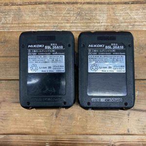 【中古品】 ハイコーキ(HIKOKI ※旧:日立工機) コードレンインパクトドライバー WH36DA 2XP(BG) 36V 充電式 【東大和店】