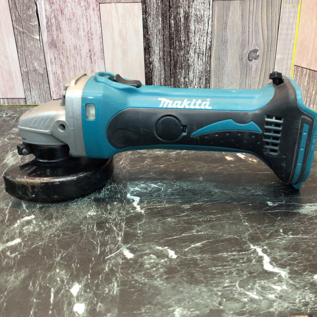 ☆マキタ(makita) 100mmコードレスディスクグラインダー GA400DZ【八潮店】