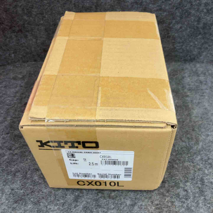 ★KITO(キトー) チェーンブロック CX010L (CX1A)【鴻巣店】