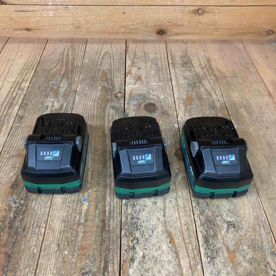 ハイコーキ(HIKOKI ※旧:日立工機) リチウムイオンバッテリー 36V/4.0Ah 18V8.0Ah BSL36B18BX 中古 計3点【所沢店】