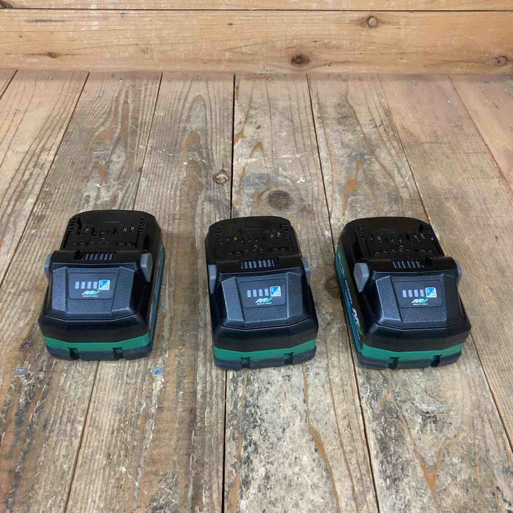 ハイコーキ(HIKOKI ※旧:日立工機) リチウムイオンバッテリー 36V/4.0Ah 18V8.0Ah BSL36B18BX 中古 計3点【所沢店】