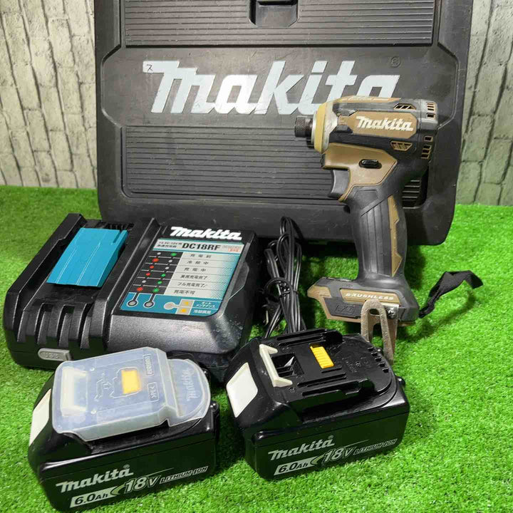 ★マキタ(makita) コードレスインパクトドライバー フルセット 18V TD171DGXAB【川口店】