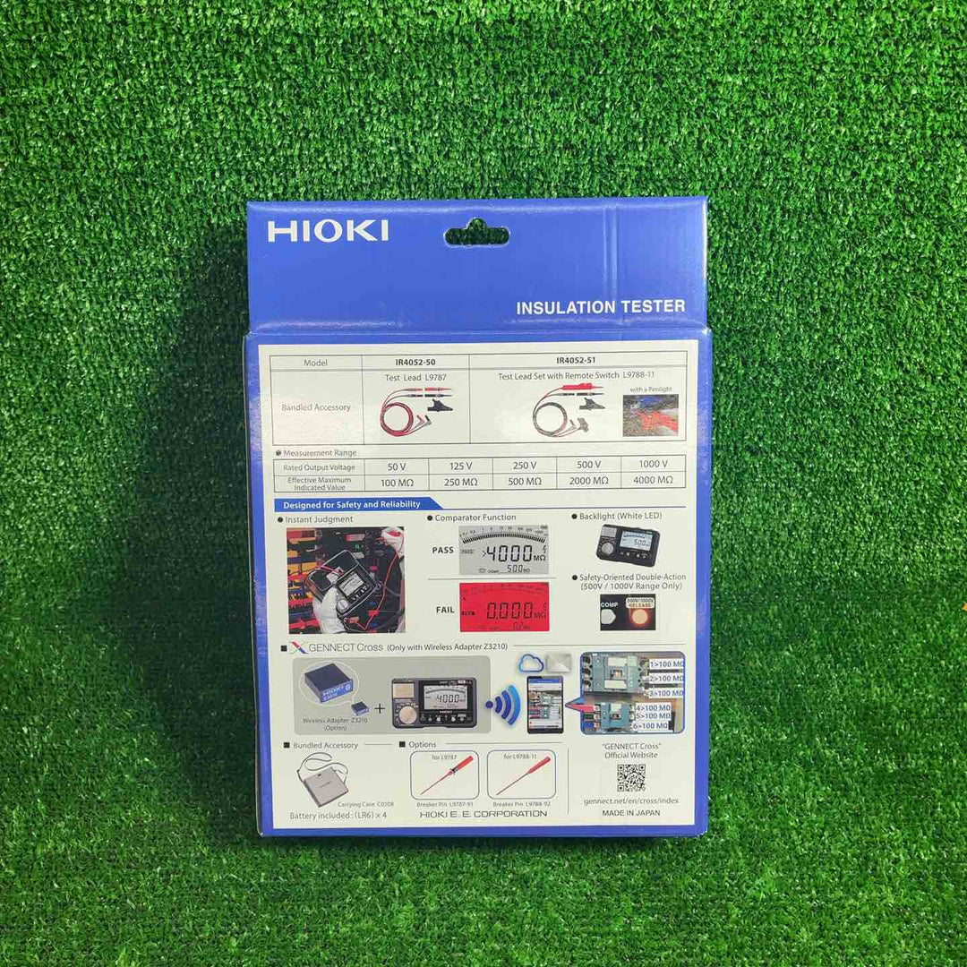 【未使用品】 日置電機(HIOKI) 絶縁抵抗計 IR4052-91【藤沢店】