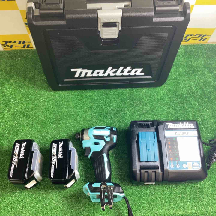 ★マキタ(makita) 18Vコードレスインパクトドライバ TD173DGXTB ターコイズブルー【越谷店】