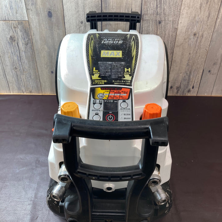 【中古品】◇MAX 限定カラーエアコンプレッサー AK-HL1250E マーブルホワイト【東大和店】
