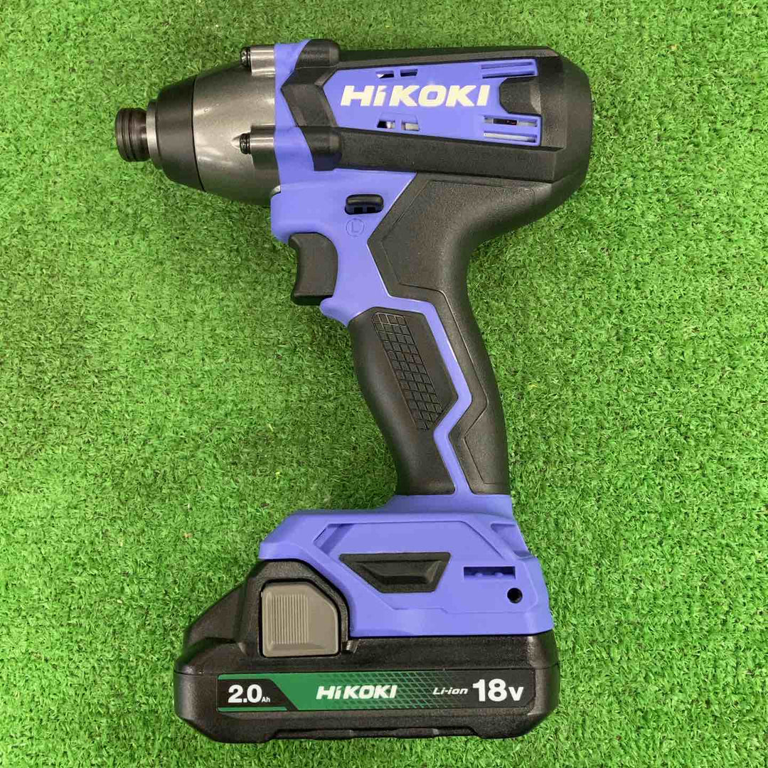 ◇HiKOKI(ハイコーキ) 18V コードレス インパクトドライバ 高トルクタイプ 2.0Ah 蓄電池×2個 充電器 ケース付 FWH18DF(2BG)【川崎店】