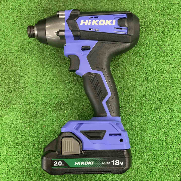 ◇HiKOKI(ハイコーキ) 18V コードレス インパクトドライバ 高トルクタイプ 2.0Ah 蓄電池×2個 充電器 ケース付 FWH18DF(2BG)【川崎店】