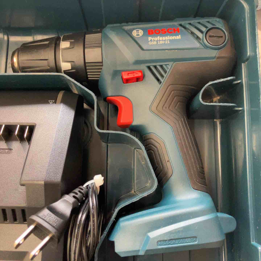 【中古品】 ボッシュ/BOSCH コードレス振動ドライバードリル・GSB18V-21 【桶川店】