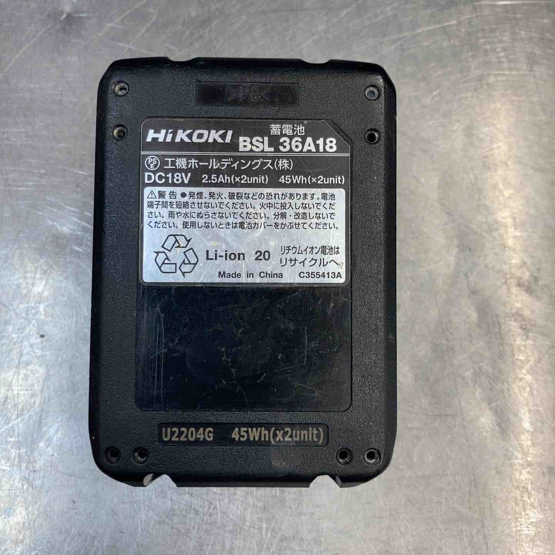 【中古品】 ★ハイコーキ(HIKOKI ※旧:日立工機) コードレスハンマドリル DH36DPA(NN) マルチボルト 【東大和店】