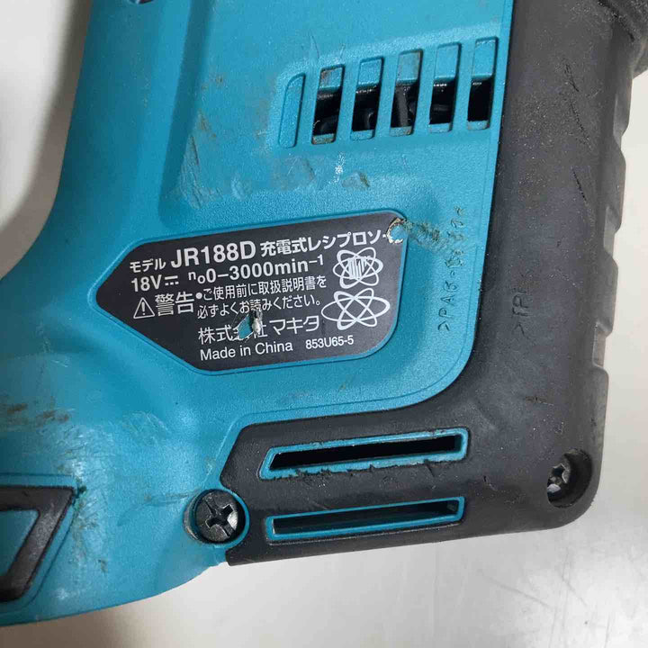 ★マキタ(makita) コードレスレシプロソー JR188DRGX【戸田店】