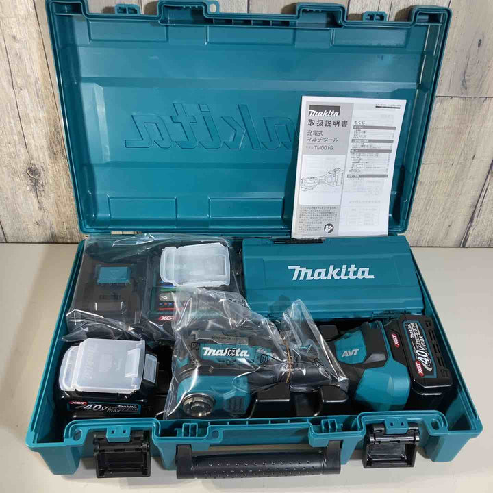 ★マキタ(makita) 40Vmax コードレスマルチツール TM001GRDX 純正バッテリー付属【戸田店】