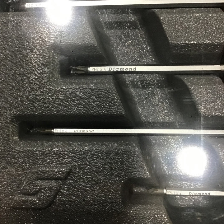 スナップオン(Snap-on) ダイアモンドブレードプラスドライバー5本セット SGDDP50BR 【川口店】