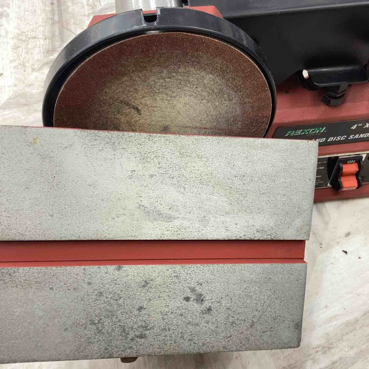 卓上グラインダー サンディングマシン 木工 仕上げ 金属 研磨 水平 斜め 【越谷店】