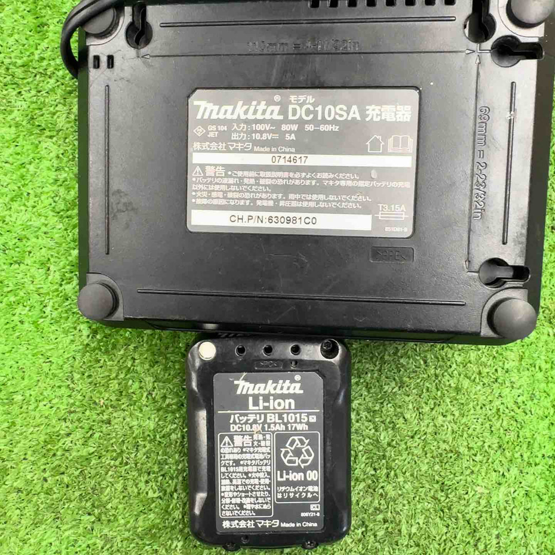 【中古】 マキタ makita 10.8V コードレス空気入れ MP100DSH セット品 【桶川店】