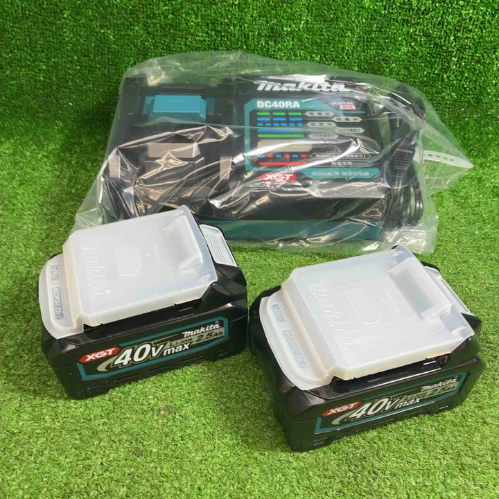 makita 40Vバッテリー充電器セット品　DC40RA　BL4025×2【藤沢店】