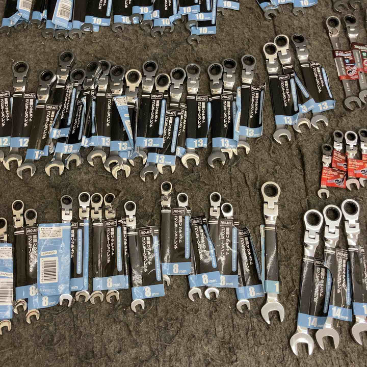 ギアレンチ まとめ サイズ 種類複数 約120点 約10kg 首振り フレックス メガネ コーナン SK11【鴻巣店】