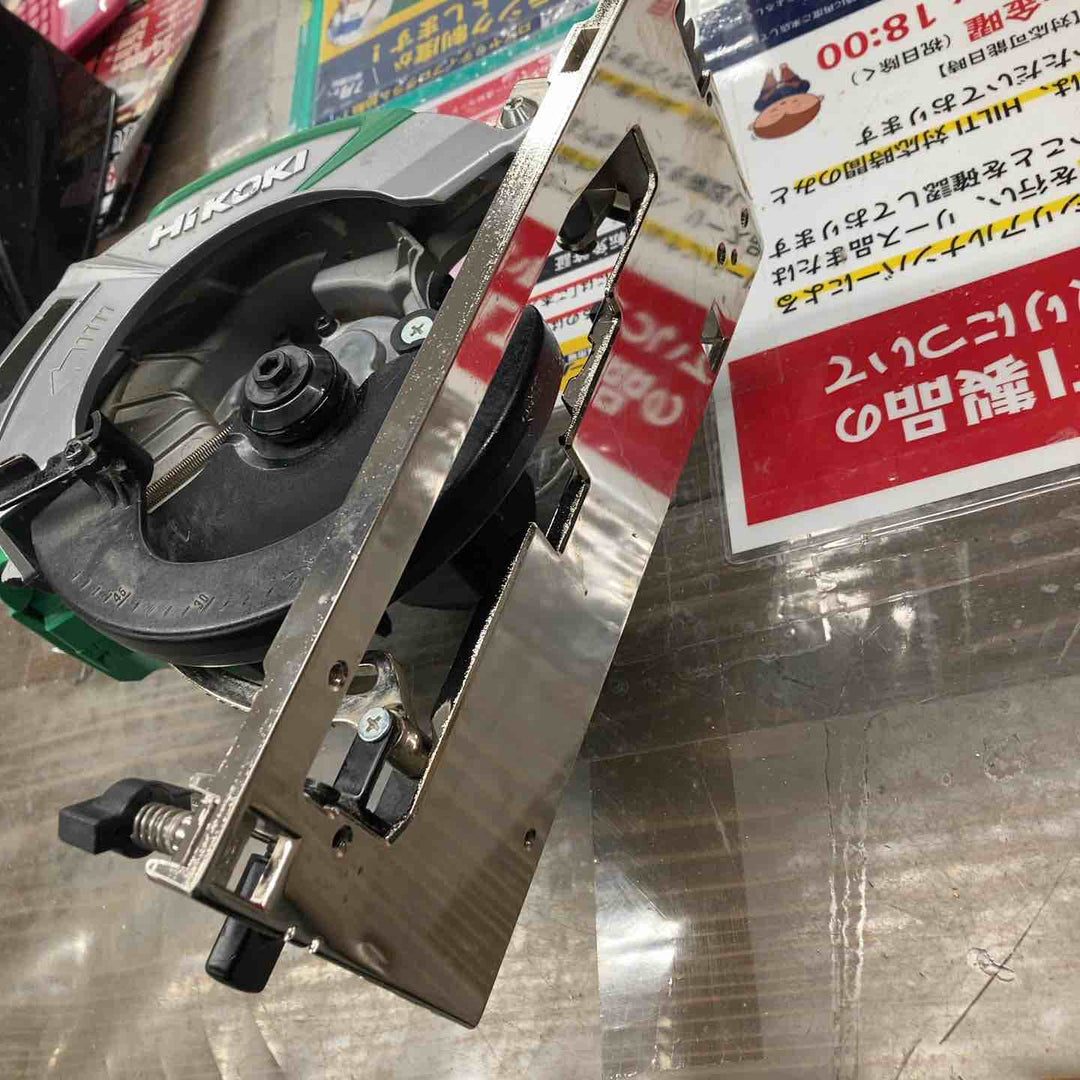 ◇ハイコーキ(HIKOKI ※旧:日立工機) コードレス丸のこ C3605DC(SK)(NN)　本体のみ、36V対応、145～147㎜対応【戸田店】
