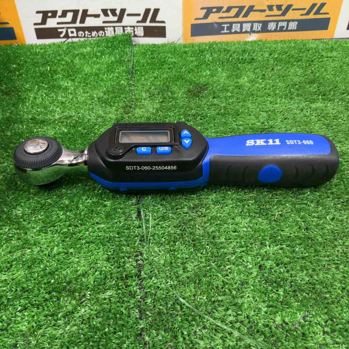 ◇SK11 デジタルトルクレンチ 差込角 9.5mm 3~60N・m SDT3-060【草加店】