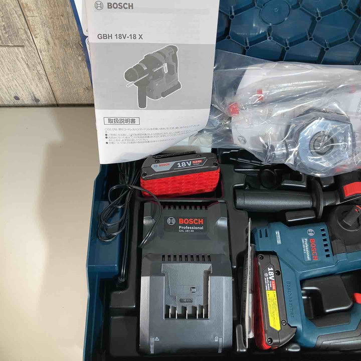 ◇ボッシュ(BOSCH) 18V コードレスハンマードリル GBH18V-18X ケースに傷・汚れあり【戸田店】