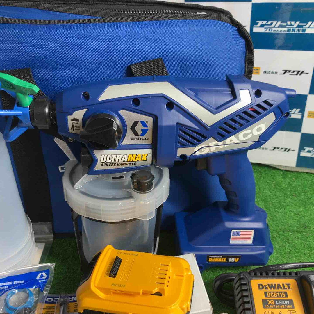 ◇Gracoグラコ ULTRA MAXウルトラマックス 携帯式エアレススプレーヤー 17N224【草加店】
