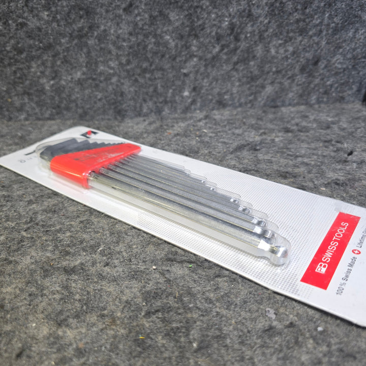 【美品】PB SWISS TOOLS ショートヘッド ロングボール六角レンチセット 2212LH-10CN【桶川店】