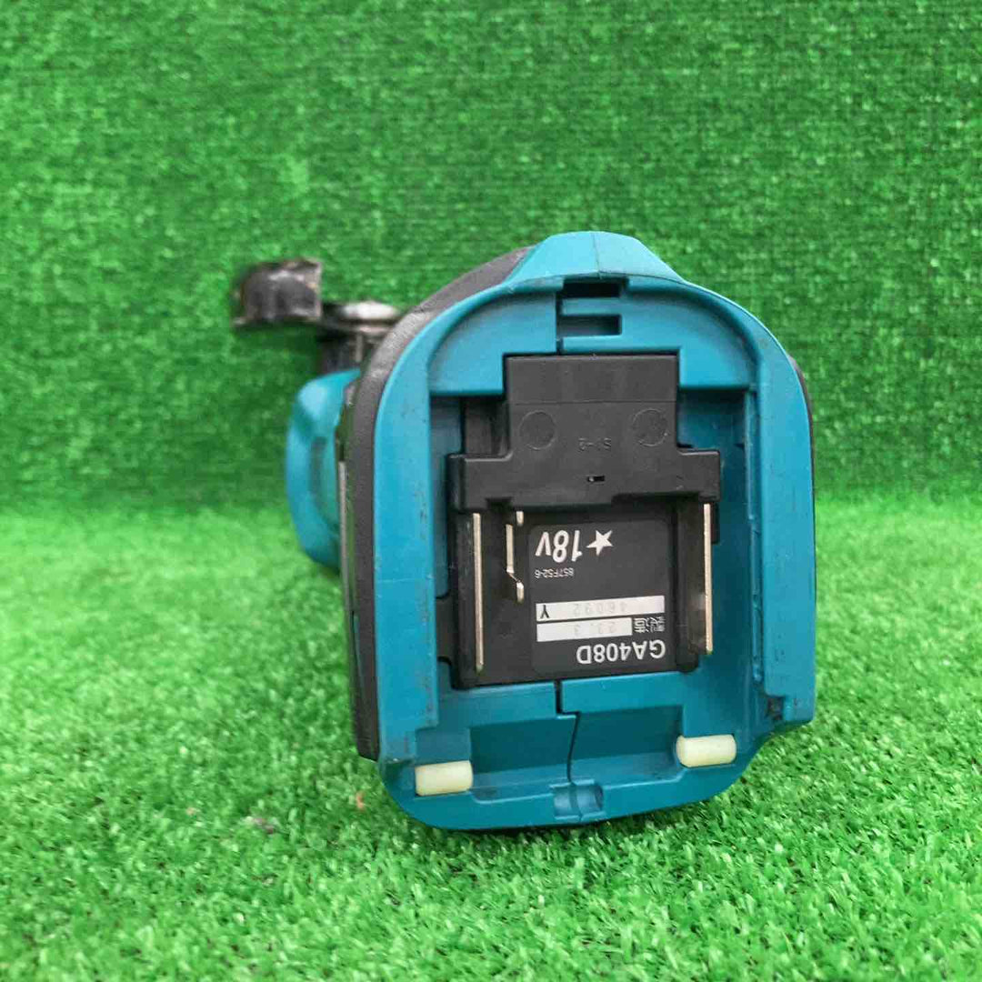 マキタ(makita) 100mmコードレスディスクグラインダ GA408DZ【川崎店】