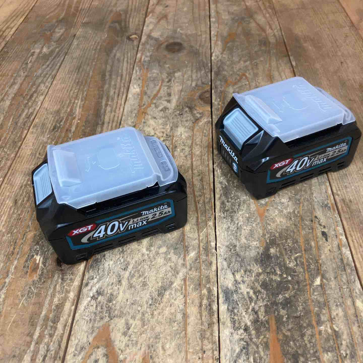 未使用品 マキタ(makita) リチウムイオンバッテリー 40Vmax/2.5Ah BL4025 バラシ 計2点【所沢店】