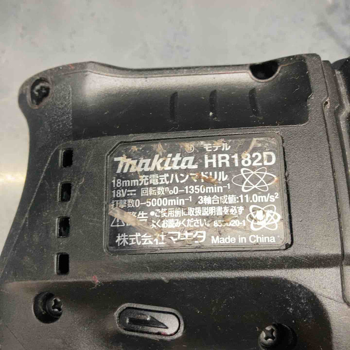 ★マキタ(makita) コードレスハンマドリル HR182DZKB【川越店】