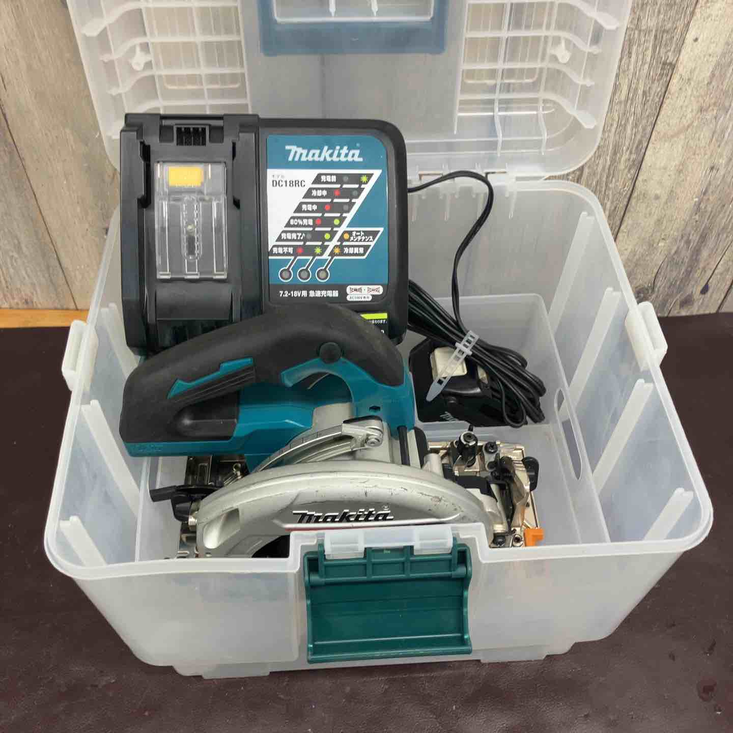 【中古品】マキタ(makita) コードレス丸のこ HS631DRGX ケース代替品【東大和店】 中古品】マキタ(makita) コードレス丸のこ HS631DRGX ケース代替品