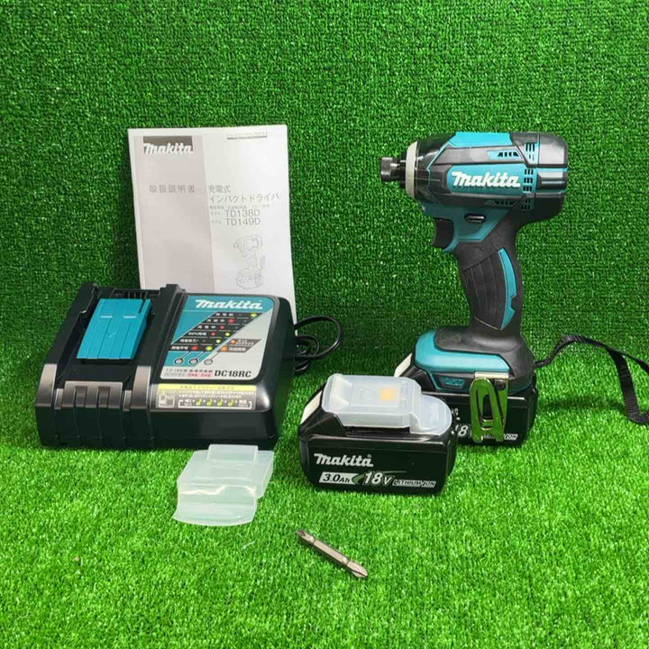 【未使用品】 マキタ(makita) コードレスインパクトドライバー TD149DRFX 【藤沢店】