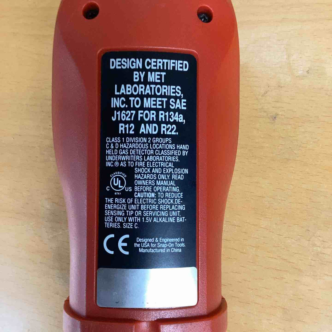 ▲スナップオン(Snap-on)ACT750A　ハロゲンリークディテクター　ケース付き　通電確認のみ【越谷店】