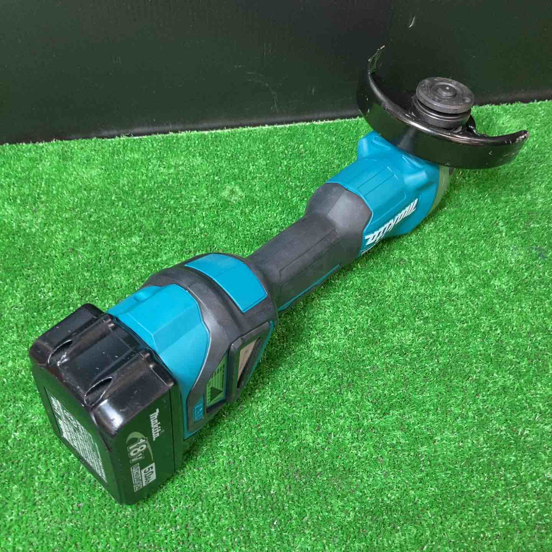 ☆マキタ(makita) 125mmコードレスディスクグラインダ GA512DZ 18V5.0Ahバッテリー付き【岩槻店】