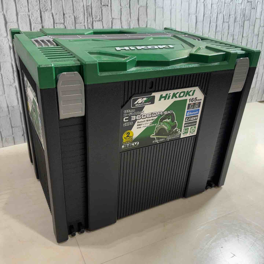 ★ハイコーキ(HIKOKI ※旧:日立工機) コードレス丸のこ C3606DA(SK)(2XPS)【川口店】