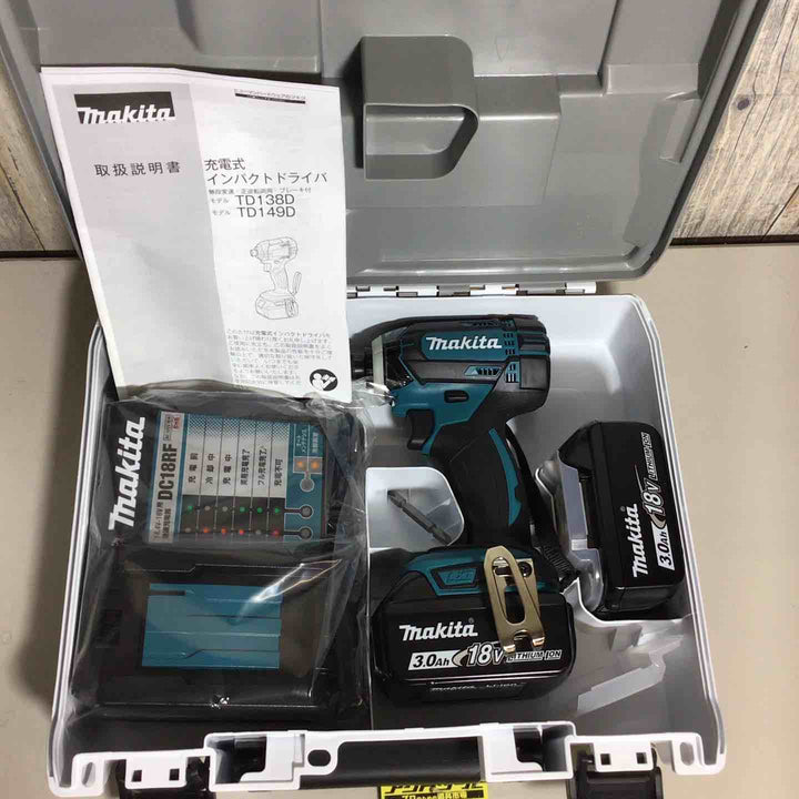 ★マキタ(makita) コードレスインパクトドライバー TD149DRFX【戸田店】