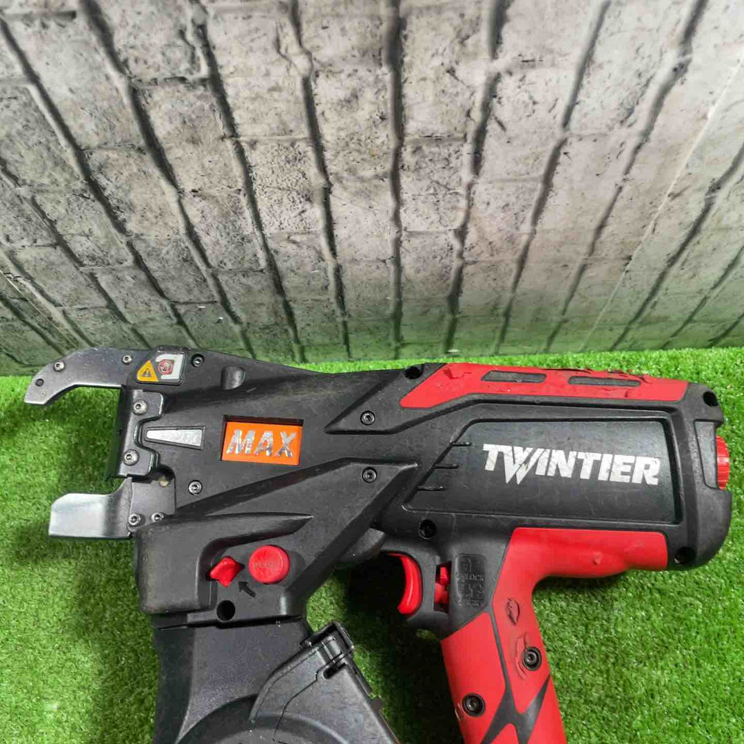 ★マックス(MAX) 鉄筋結束機 ツインタイア RB-442T-B2C/1450A ワイヤー二個付き フルセット 動作確認済み【川口店】