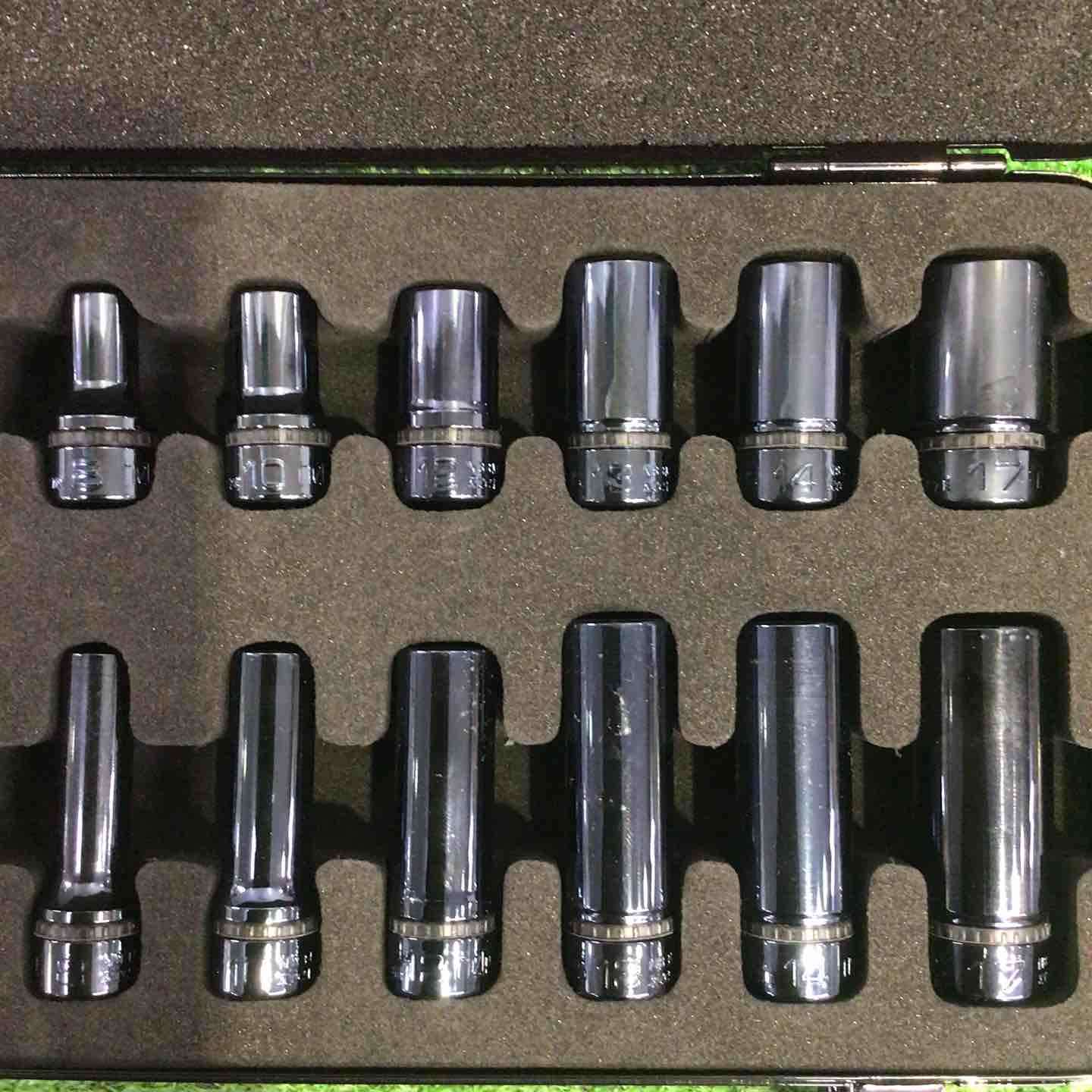◇KTC ネプロス 鉄紺 6.3角ソケットSML18ケセット NTB2X18ZJB